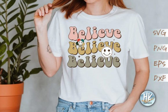Believe Believe Believe Retro SVG Review