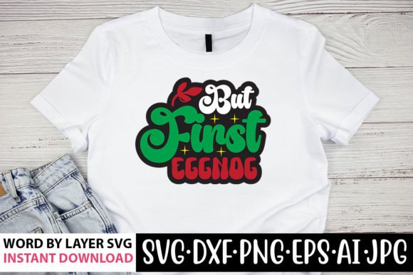But First Eggnog Retro SVG: A Designer's Real-World Embroidery Review