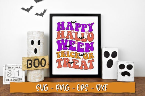 Happy Halloween Trick or Treat Retro SVG Review