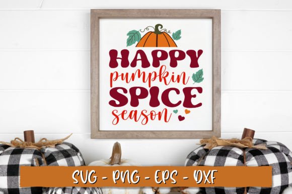 Happy Pumpkin Spice Season Retro SVG Review