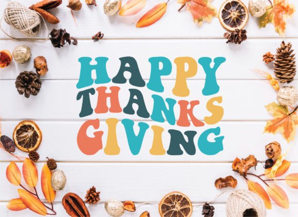 Happy Thanks Giving Retro Svg Review