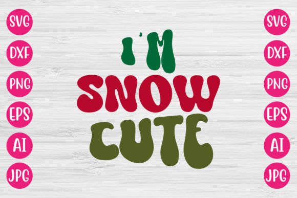 I'm Snow Cute RETRO SVG Review